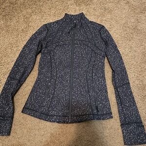 Lululemon Athletica Black Ski Jacket with High Collar